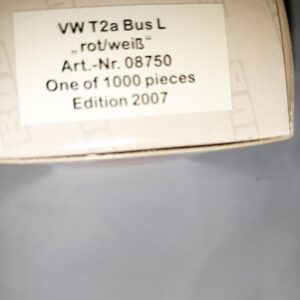 BUB VW T2a BUS L „ROT/WEIß“